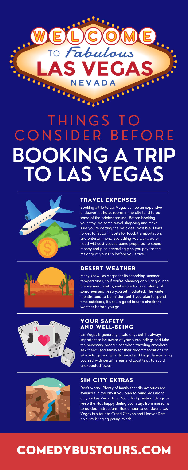 Things To Consider Before Booking a Trip to Las Vegas
